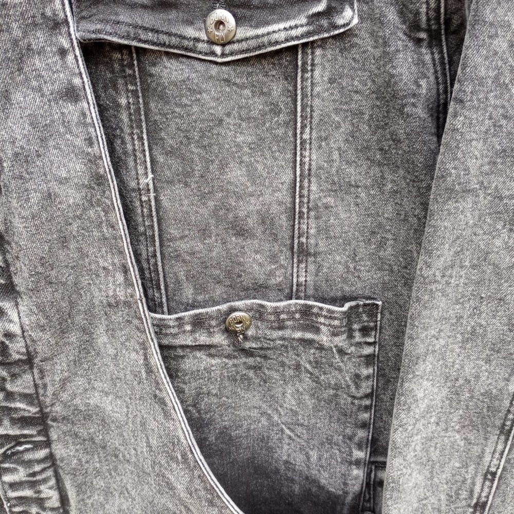 BORN FLY Embroidered Denim Jacket - Picture 12 of 16